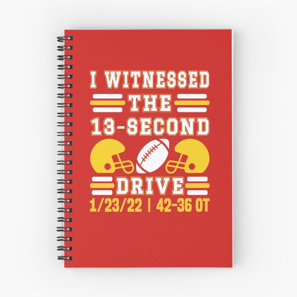 Item preview, I Witnessed The 13 Second Drive | Believe 13 Seconds | Funny Football Quote designed and sold by Estrytee.