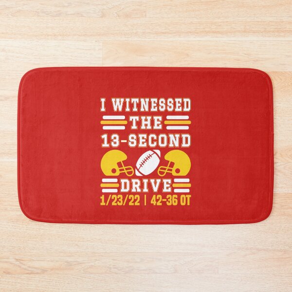 Item preview, I Witnessed The 13 Second Drive | Believe 13 Seconds | Funny Football Quote designed and sold by Estrytee.
