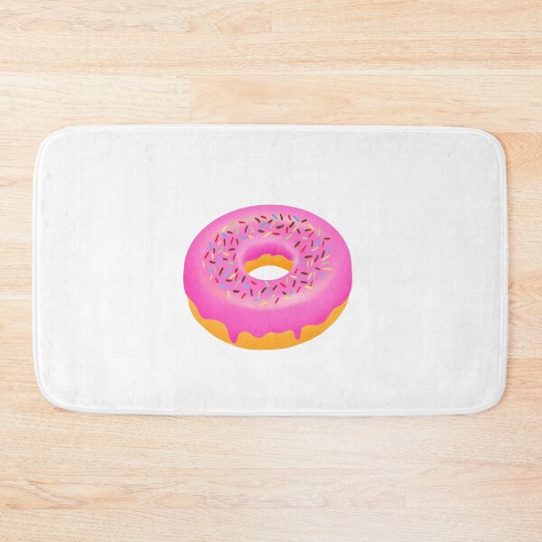 Item preview, Pink Donut - Dessert, Bakery, Strawberry doughnuts, doughnuts, Pink, dough, Strawberry donuts designed and sold by NaNapolitano.