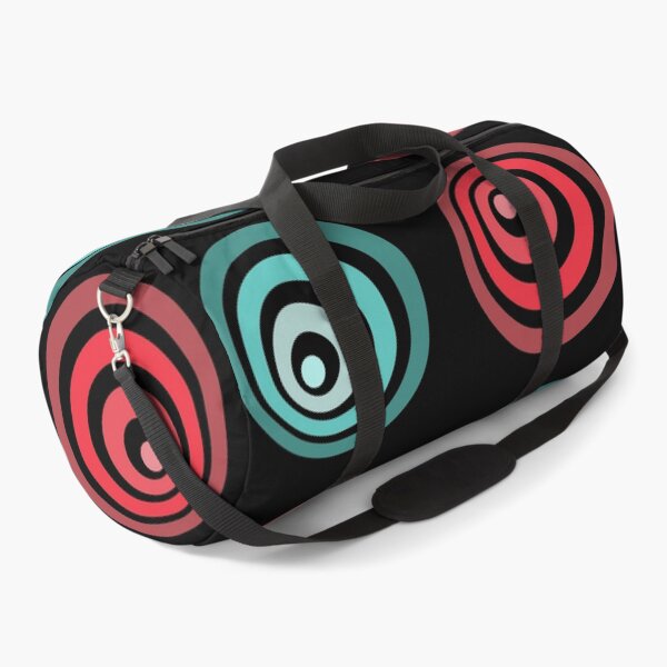 Item preview, Funky Blue and Red Circles Pattern designed and sold by Creations-By-Em.