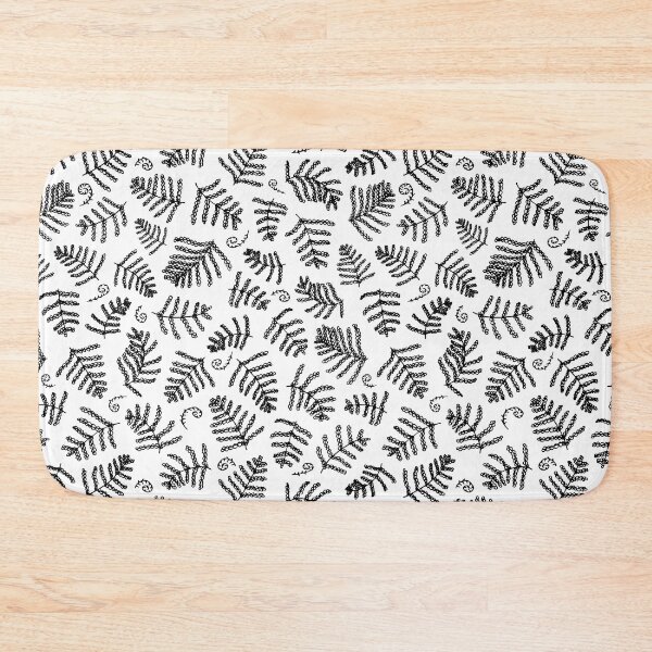 Item preview, Wild Ferns in Black & White designed and sold by The Wellington Boot.