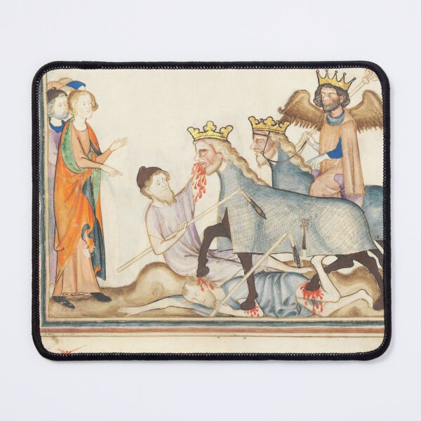 Item preview, Medieval art Horse King Homunculus  designed and sold by Vintage Designs +.