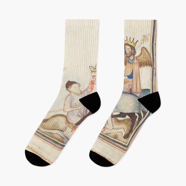 Item preview, Medieval art Horse King Homunculus  designed and sold by Vintage Designs +.