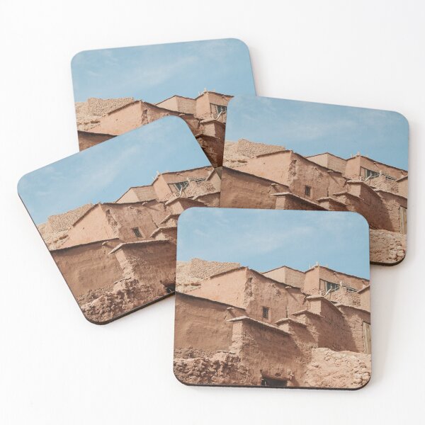 Item preview, The Ksar Aït Benhaddou Architecture Photography Print Poster designed and sold by karim el kamli.
