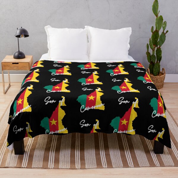 Item preview, Son of Cameroon Map Flag designed and sold by NovawayDirect.