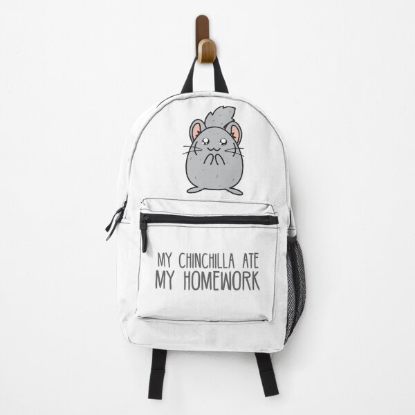 Item preview, My chinchilla ate my homework | Cute chinchilla  designed and sold by crazycollective.