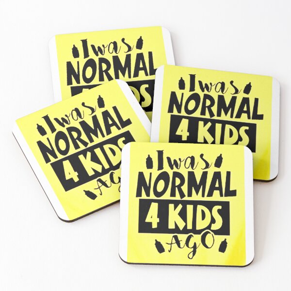 Item preview, I was normal 4 kids ago happy mothers day Baby Shower Women Wedding Fashion Female Pattern Art Design Happy Apparel Essential Inspiration Joy Mood Funny designed and sold by DesignByHeartUK.