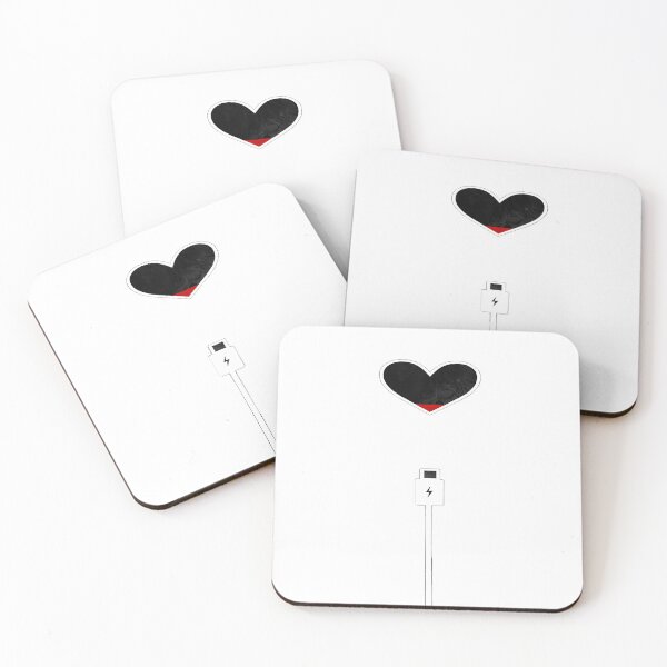 Item preview, Heart on low battery designed and sold by Firetree.