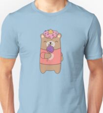 Cute and Kawaii Brown Bear T-Shirt Unisex T-Shirt