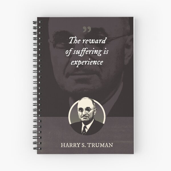 Item preview, Harry S. Truman - The reward of suffering is experience designed and sold by Syahrasi.