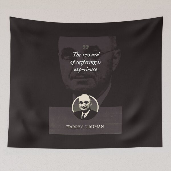 Item preview, Harry S. Truman - The reward of suffering is experience designed and sold by Syahrasi.