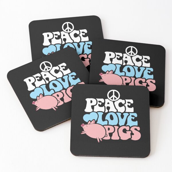 Item preview, Peace love pigs designed and sold by JamesGillitzer.