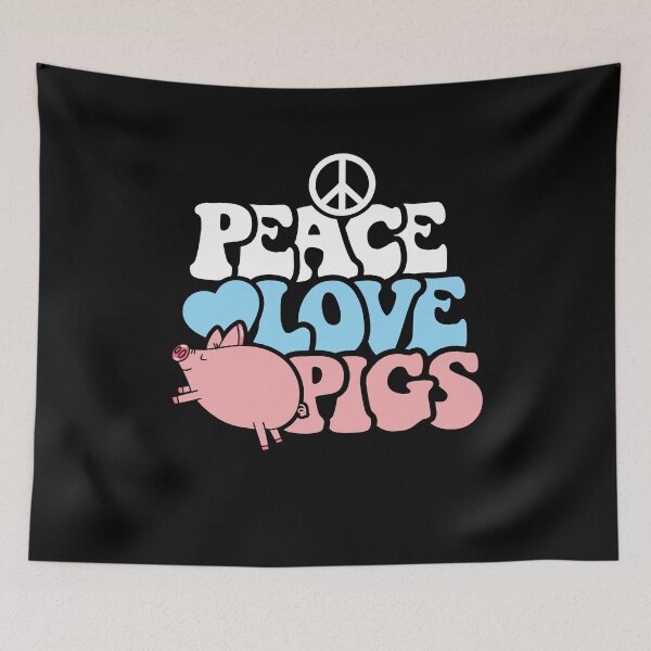Item preview, Peace love pigs designed and sold by JamesGillitzer.