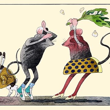 Artwork thumbnail, Mighty Mizzling Mouse and the Red Cabbage House by Friso Henstra