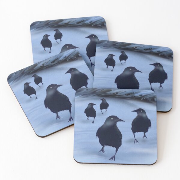 Item preview, Jackdaws in the snow designed and sold by redraiph.