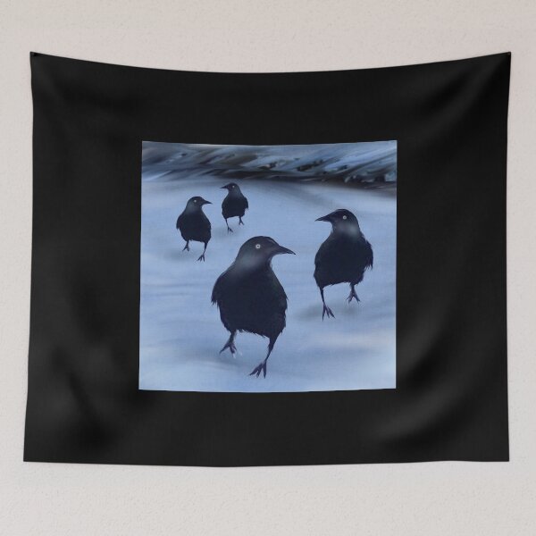 Item preview, Jackdaws in the snow designed and sold by redraiph.