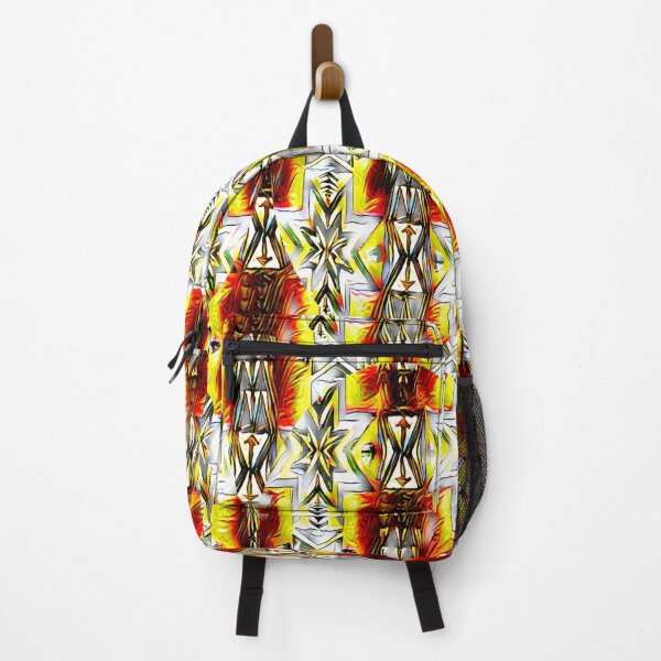 Item preview, Black / Red / Yellow / White/ Black Northern Star Native Print designed and sold by JMWCD.