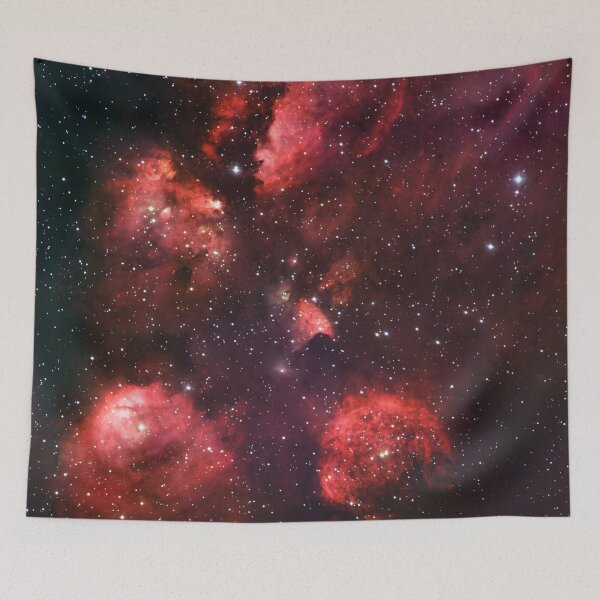 Item preview, Cats Paw Nebula (NGC 6334) in the constellation of Scorpius designed and sold by Raureif.