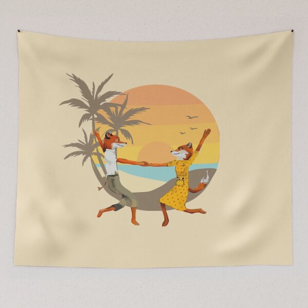 Item preview, Fantastic Mr. and Mrs. Fox Valentine's day designed and sold by VINU-DESIGNS.