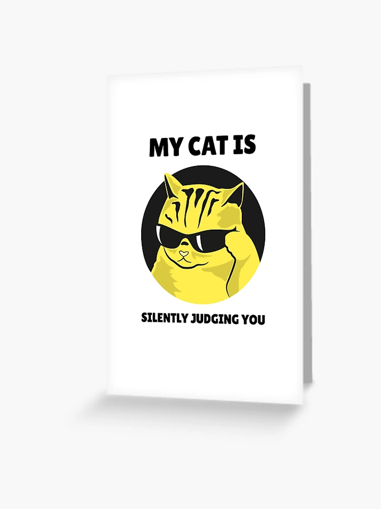 Cats don't care if you are crazy, cat meme, ORIGINAL Willow Days | Poster