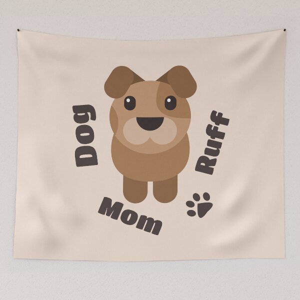 Item preview, Dog Mom Ruff designed and sold by AnnPrecious.