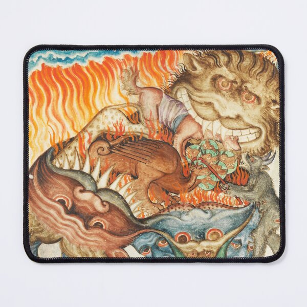 Item preview, Medieval monsters art designed and sold by Vintage Designs +.