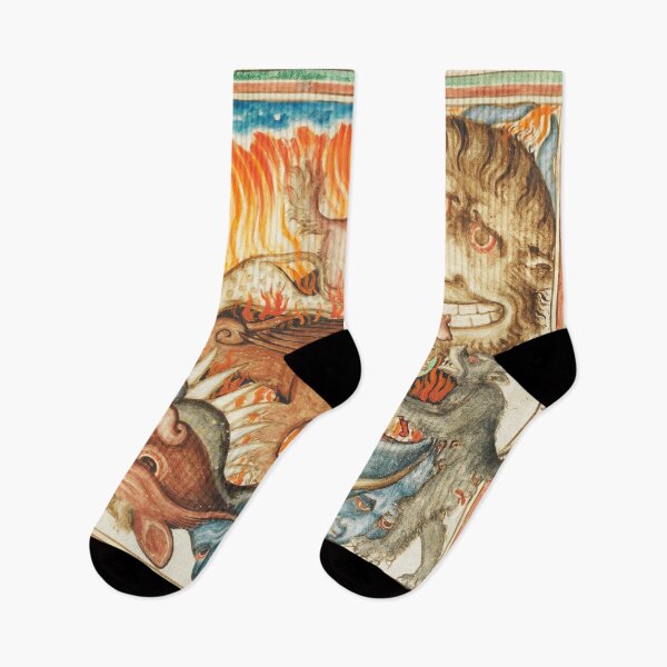 Item preview, Medieval monsters art designed and sold by Vintage Designs +.