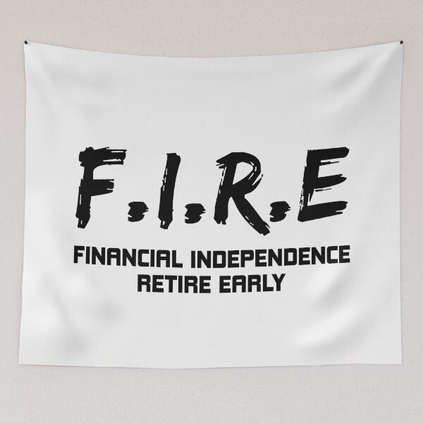 Item preview, F.I.R.E Financial Independence Retire Early designed and sold by allysmar.
