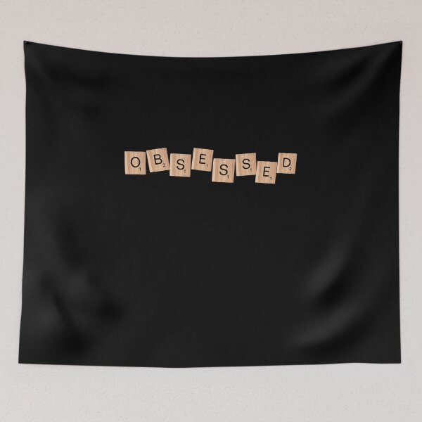Item preview, Wordle Crossword Games Lover Text Art - Obsessed designed and sold by Angees.