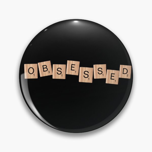 Item preview, Wordle Crossword Games Lover Text Art - Obsessed designed and sold by Angees.