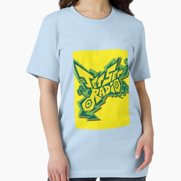 Vista previa del artículo con la obra «JET SET RADIOOOOOOOOO! Camiseta gráfica», diseñado y vendido por HeleMan.