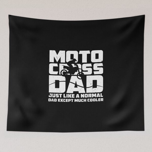 Artikelvorschau, Motocross-Vater wie ein normaler Vater, aber viel cooler entworfen und verkauft von StrongShirts.