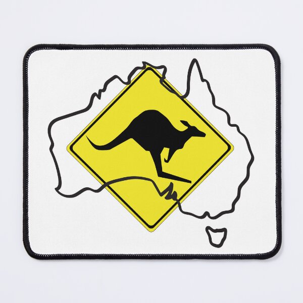 Item preview, Autralia kangaroo Map designed and sold by NiceShirtY.