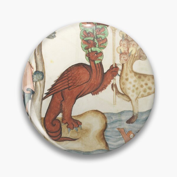 Item preview,  Medieval monsters art designed and sold by Vintage Designs +.