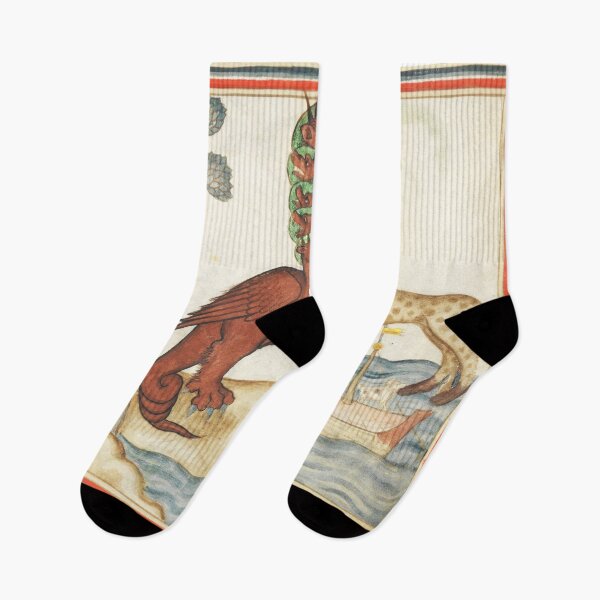 Item preview,  Medieval monsters art designed and sold by Vintage Designs +.