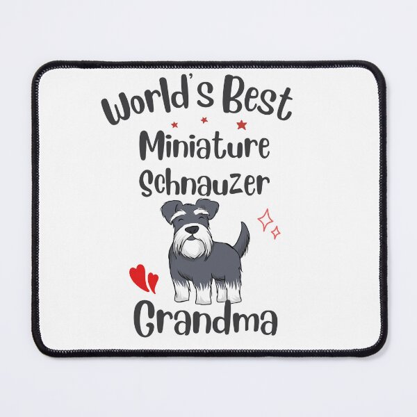Item preview, World's Best Miniature Schnauzer Grandma Dog designed and sold by badretop.
