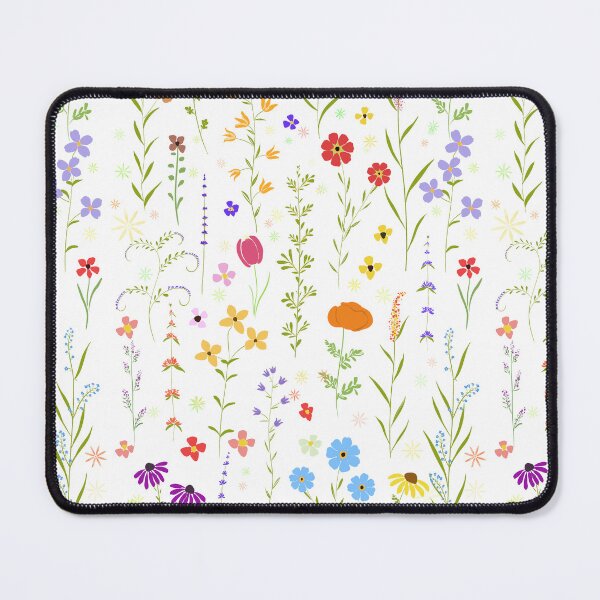 Item preview, colorful spring wildflower pattern 2022 designed and sold by ColorandColor.