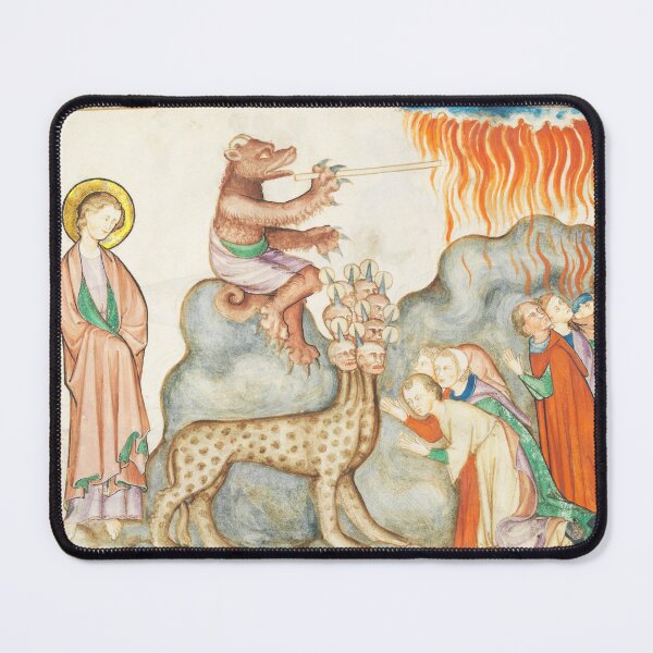 Item preview, Medieval monsters and demons artwork designed and sold by Vintage Designs +.