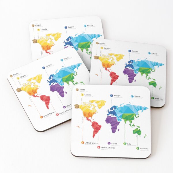 Item preview, Continents designed and sold by NiceShirtY.
