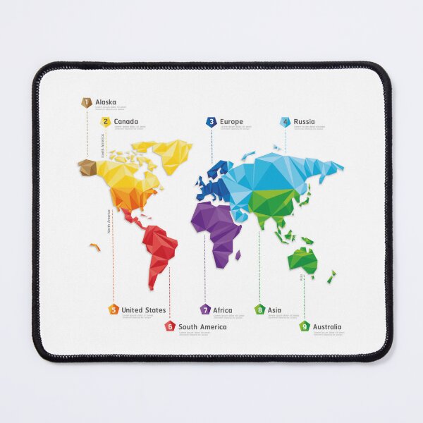 Item preview, Continents designed and sold by NiceShirtY.