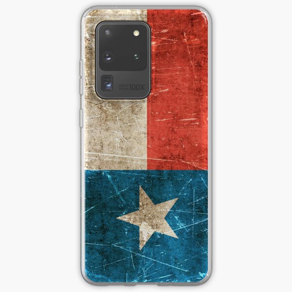Aperçu de l'œuvre Drapeau du Texas vintage vieilli et rayé créée et vendue par JeffBartels.