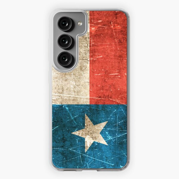 Aperçu de l'œuvre Drapeau du Texas vintage vieilli et rayé créée et vendue par JeffBartels.