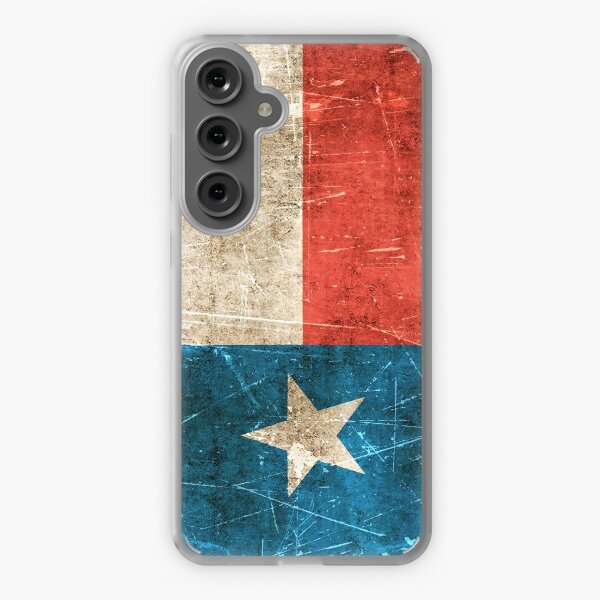 Aperçu de l'œuvre Drapeau du Texas vintage vieilli et rayé créée et vendue par JeffBartels.