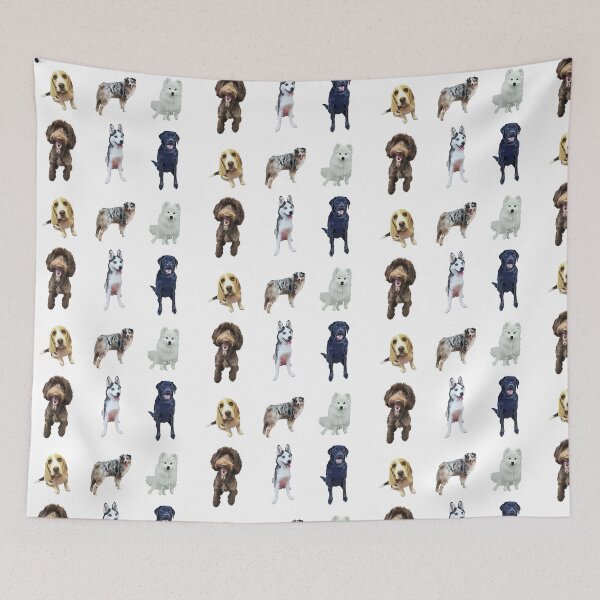 Item preview, Dogs Cute Happy Dogs designed and sold by OliviaGbyKyro.
