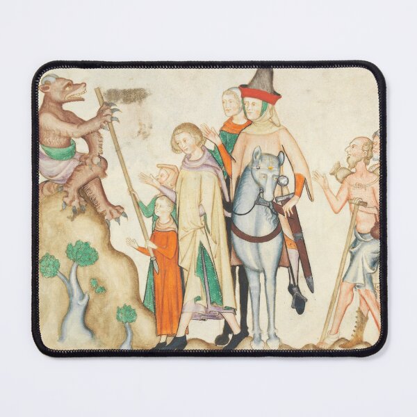 Item preview, Medieval art We met a demon designed and sold by Vintage Designs +.