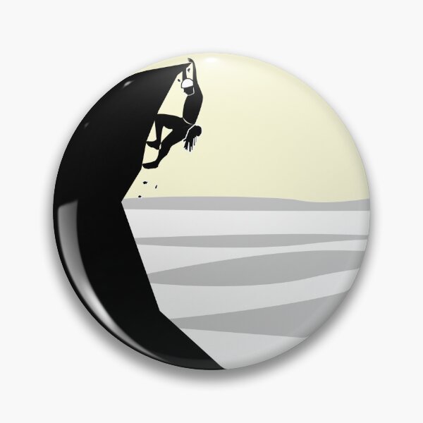Item preview, Rock Climber - white design - for Sport Climbing designed and sold by Mindful-Designs.