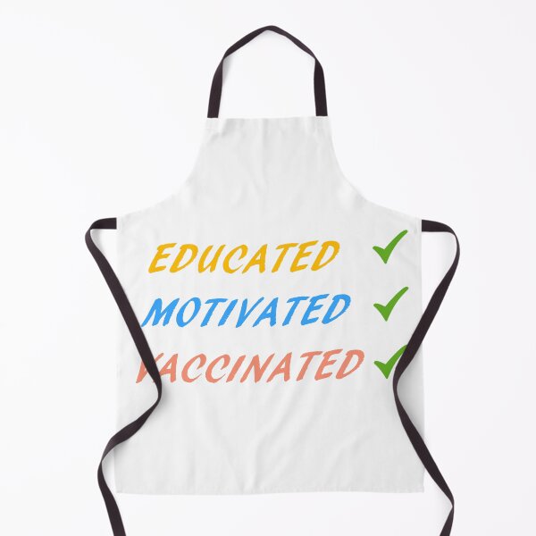 Item preview, Educated Motivated Vaccinated 2 designed and sold by ABHI-ART.