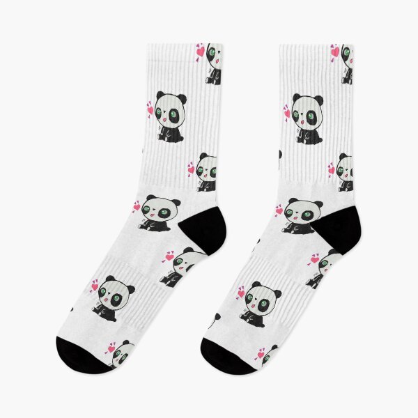 Item preview, kawaii panda bear with heart designed and sold by macuarelas20.