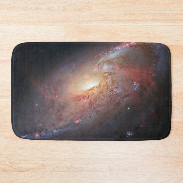 Item preview, Hubble view of Messier 106 (M106, NGC 4258) in the constellation of Canes Venatici designed and sold by Raureif.