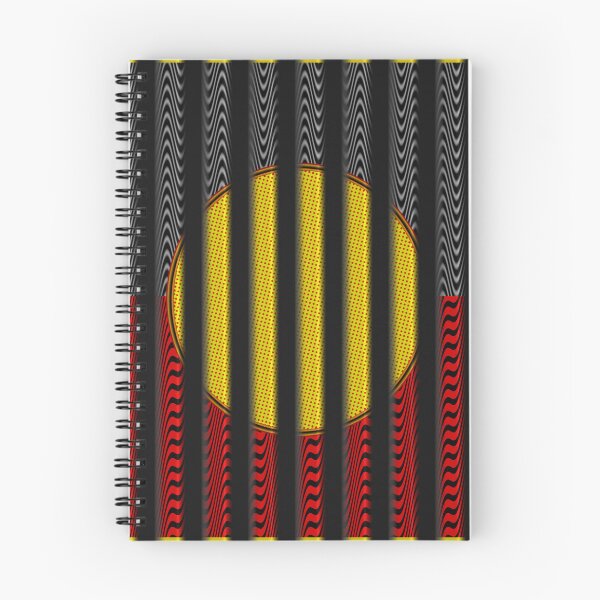 Item preview, AMAZING AUSTRALIAN ABORIGINAL FLAG ART EXPRESSION WITH DOTS AND WAVES-13. designed and sold by Ralek.